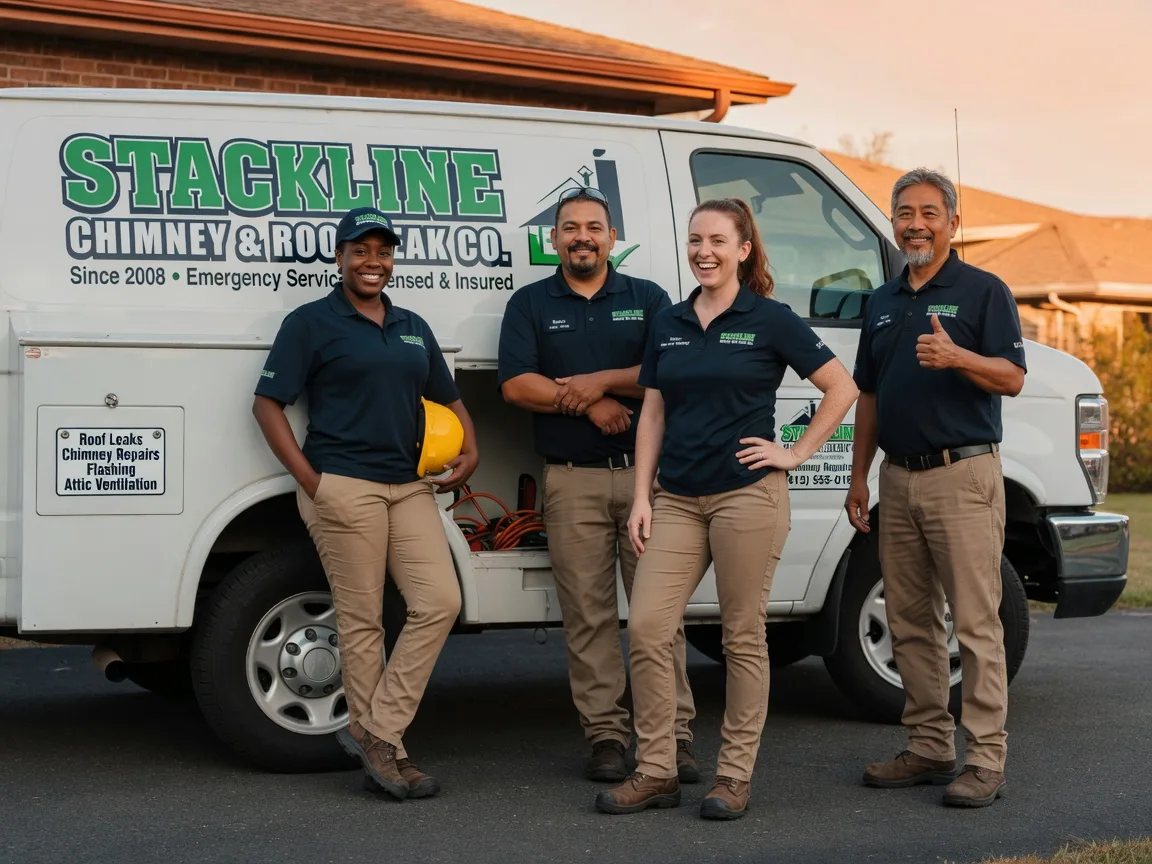 Chimney flashing repair company in Stewardson, IL